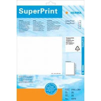 Herma Labels film transp. 70x37 SuperPrint (4685)